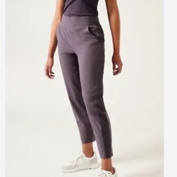 Athleta Brooklyn Ankle Pant Dusk Violet UPF 40+ - Picture 2 of 9
